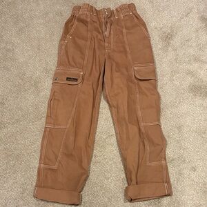 BDG Tan Women's Cargo Jeans